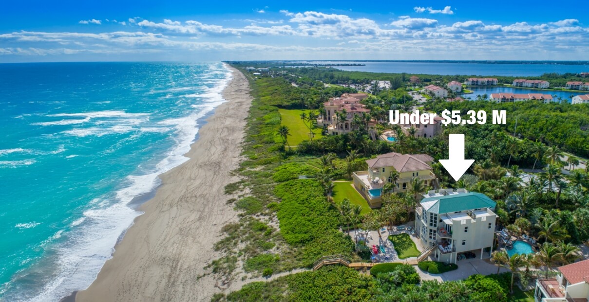 Château de la Mer Jensen Beach Under $5.39M oceanfront