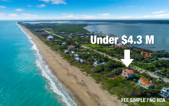 1981 NE Ocean Blvd Stuart FL Under $4.3M oceanfront