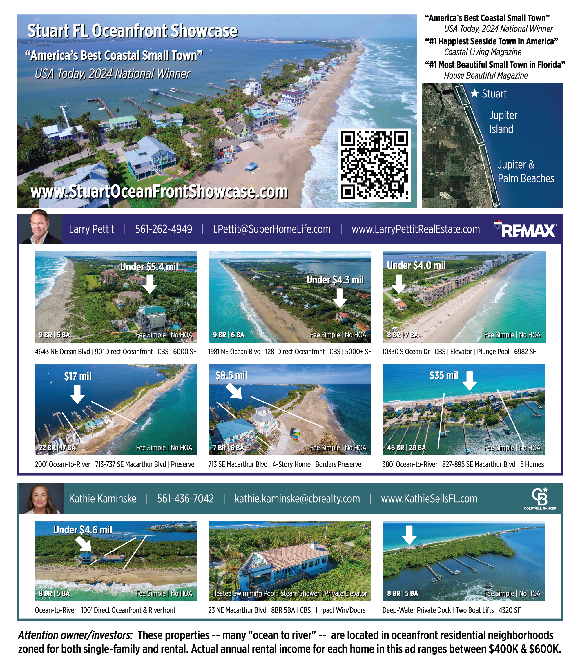 La Dolce Vita — Stuart Oceanfront Showcase print ad